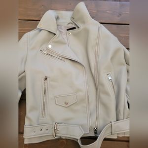 Truth by republic blue moto jacket size small